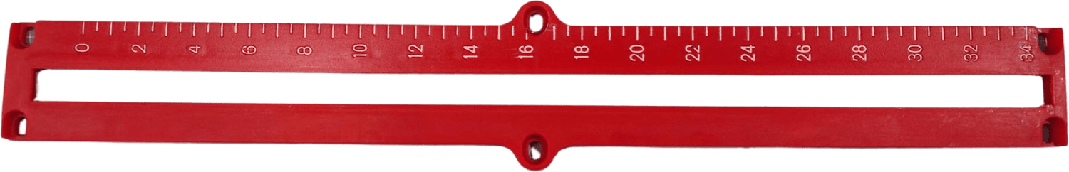 Règle graduée 10003114 de scie à onglet HOLZMANN KAP305JL-230V