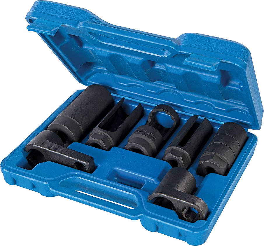 Coffret Douilles Pour Sonde Lambda/capteur Oxygène Voiture - 3 Douilles + 2 Chasse-filet