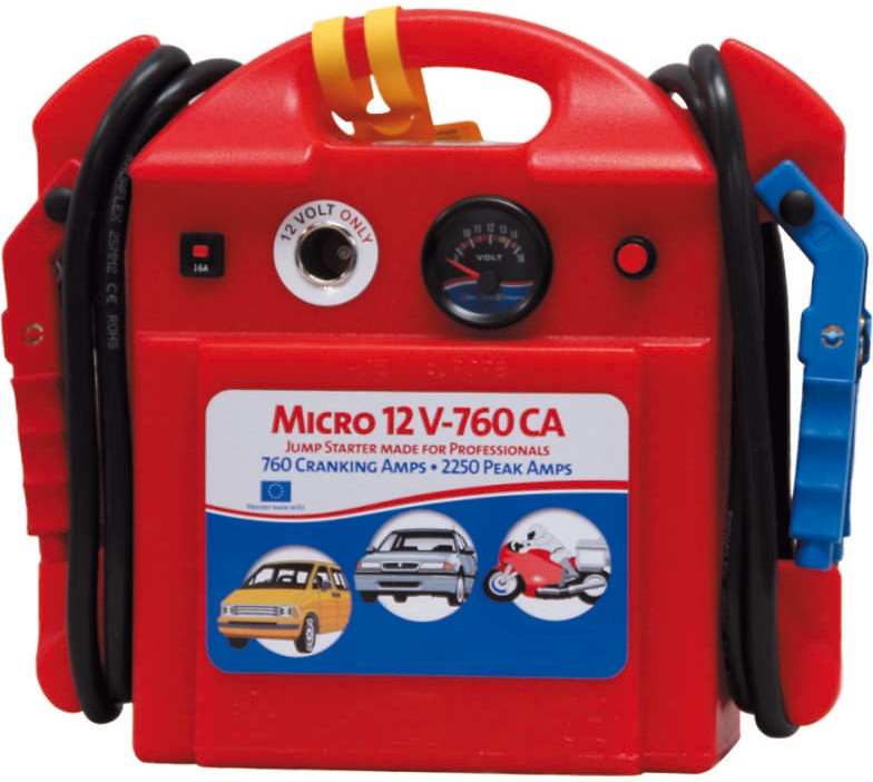 Démarreur D'Urgence CORA Start Booster P4 Professional 12V 2500A – Pour Voiture, Camping-car, Utilitaire - 9