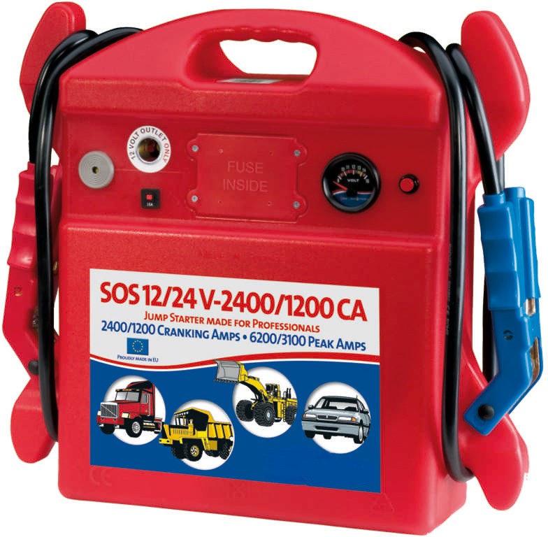 Booster de demarrage 12-24 Volts Power Max 12000 S - Auto