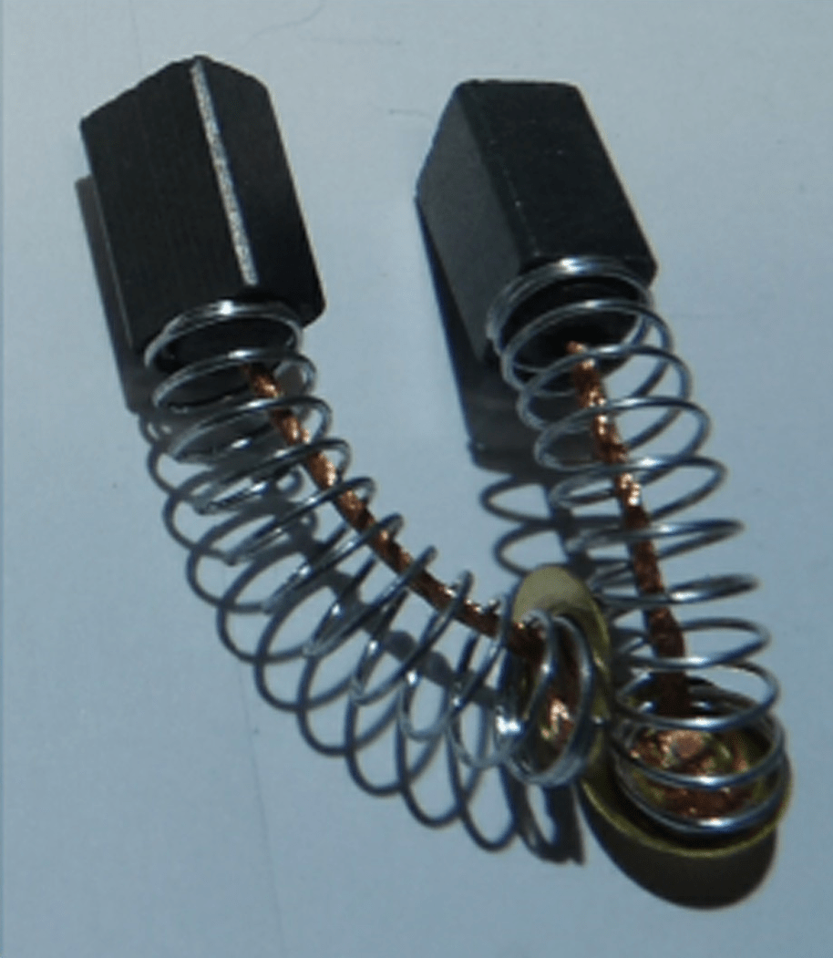 Lot De 2 Paires Balais De Charbon 6x11x16mm Pour Marteau Perforateur Workzone PT150601