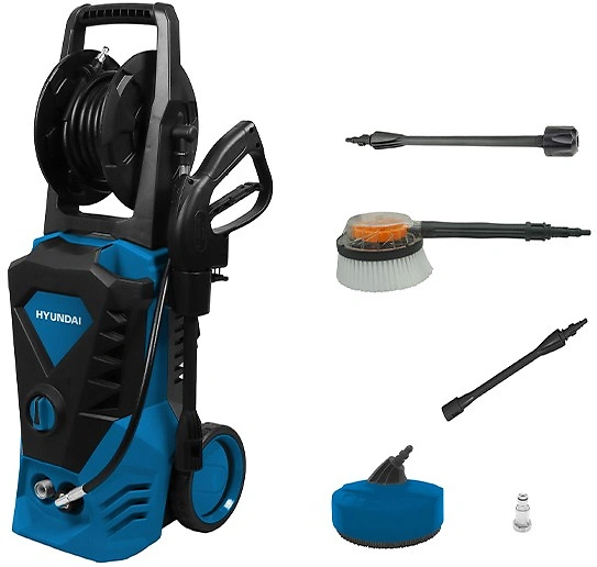 Scarificateur Gazon Désherbeur Thermique HYUNDAI 2000W - Température 80-650° C - 1 Buse - Câble 1.8m - Écologique HWE2000 Désherbeur 2000w Température Réglable