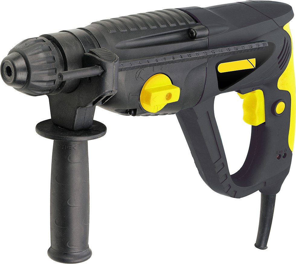 Perceuse à Percussion Galax Pro 600W - 0-3000 RPM, Pour Bois Et Métaux, Poignée Latérale