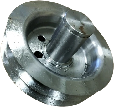 Poulie Double Canal Pour Moteur Essence & Diesel 168F/170F/188F/190F - Poulie De Rechange Robuste 55A/70A/85A