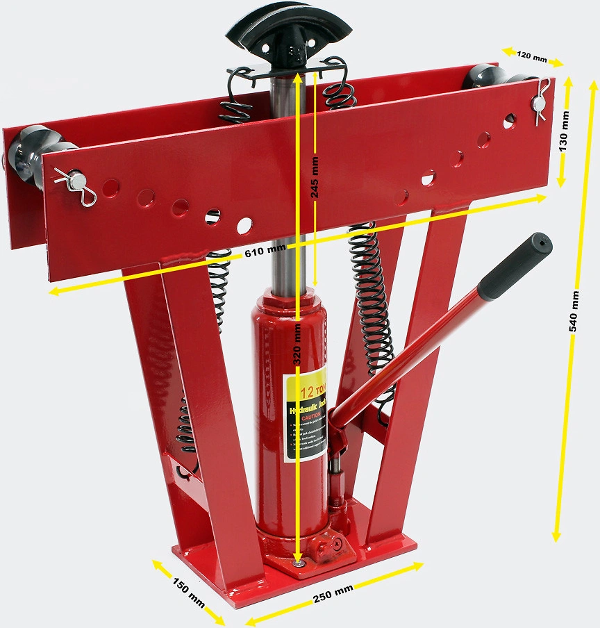 Cintreuse Hydraulique Pour Barres De Cuivre/aluminium (épaisseur 12mm) - Neuf - Origine USA