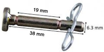 BESTonZON Boulons Et Goupilles De Cisaillage Pour Fraise à Neige - Lot De 10 - Compatible MTD 714-04040 Et 738-04124 - Pièces Métalliques Robustes Pour Souffleur à Neige