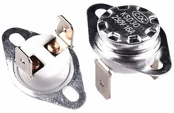 Thermostat Interrupteur Température KSD302 16A 250V 40-180°C Céramique - Normally Closed 85°C