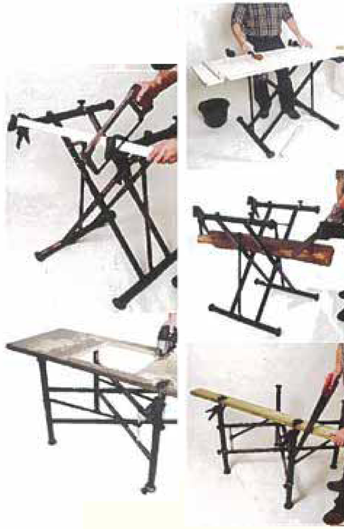 Établi De Travail Wiltec - Bois D'Hévéa - 145x49x86cm - Avec Tiroir Et Étagère