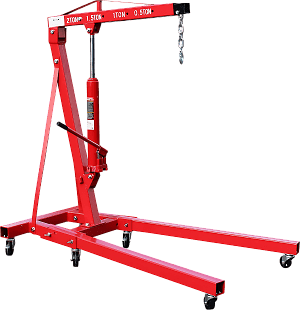 Positionneur D'équilibrage Pour Grue - Capacité 900 Kg, Longueur Chaîne 30 Cm - Rouge, Fer - Neuf