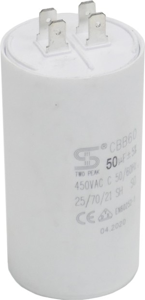FIXAPART Condensateur 50.0uf / 450 v à Cosses Condo 50mf FIXAPART Condensateur 50.0uf / 450 v à Cosses Condo 50mf