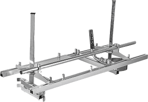 Scierie Mobile Portable Pour Tronçonneuse - Guidage 35-92 Cm, Coupe 5-300 Mm