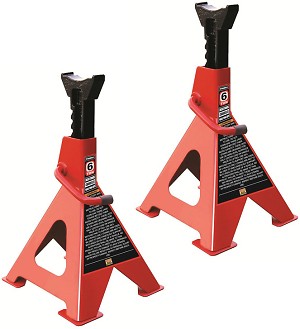 Lot De 4 Chandelles De Stabilisation Pour Caravane - Charge Max 900 Kg Chacune - Hauteur Réglable 27-43 Cm - 8