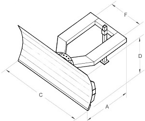 Lame En Caoutchouc Avec Armature Acier Pour Lame à Neige - Longueur 178-318 Cm - Neuf Sans Marque