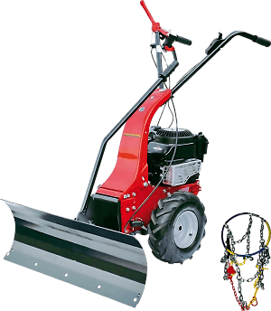 Pare-neige Pour Tondeuse à Gazon Avec Adaptateur 100 Cm