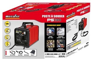 Poste à Souder Inverter Stanley Star 4000 Kit - 160A Max, électrodes 1,6-4mm - Avec Cagoule LCD - 5
