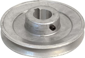 Poulie Fixe à Une Rainure 4mm En Alliage D'aluminium Pour Courroie Ronde PU 6mm - 40mm Diamètre Extérieur