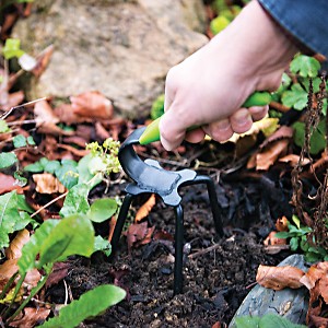 Griffe De Jardin 3 En 1 Froadp - Grelinette Avec Manche En Acier, Outil Polyvalent Pour Labourer, Aérer Et Désherber Le Sol