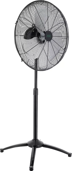 Inlzdz Pale De Rechange Pour Ventilateur Sur Pied Ou Colonne – 3 Lames En Plastique PP, Compatible 300 Mm / 12 Pouces, Noir Transparent