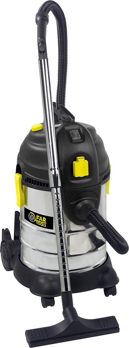 Aspirateur Eau Et Poussière 1200W - 17 KPa, Réservoir 4L+20L, Filtre HEPA, 9 Accessoires - 6