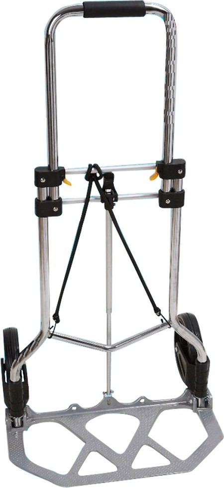 Chariot Pliant TOLSEN – Aluminium, Charge 90 Kg, Porte-sacs Pour Toit