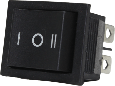 Interrupteur à Bascule 6 Broches HY12-9-3 - 20A/250V, étanche IP65, Pour Outils Industriels