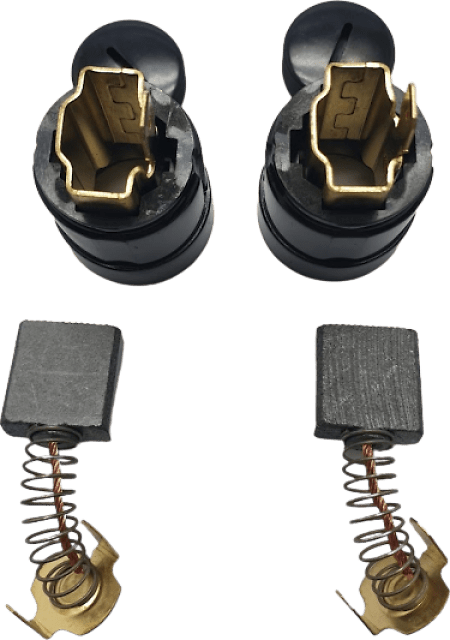 Charbons Moteur 6.5x12.5x19 Mm | Pour Scie à Onglets DeWalt DW744 Type 2, PS374