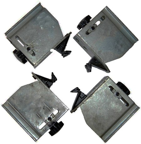 Kit 4 Adaptateurs Jantes Moto Pour Machine à Pneus - Anti-Rayure PVC - Compatible Most Models