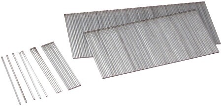 QWORK Clous 25 Mm Galvanisés Pour Cloueuse Pneumatique - Paquet De 2295 Pièces