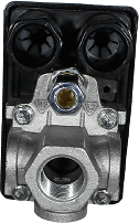 Pressostat 4 Voies Pour Compresseur D'air - Pression Max 8 Bars, Compact - Neuf, Chine