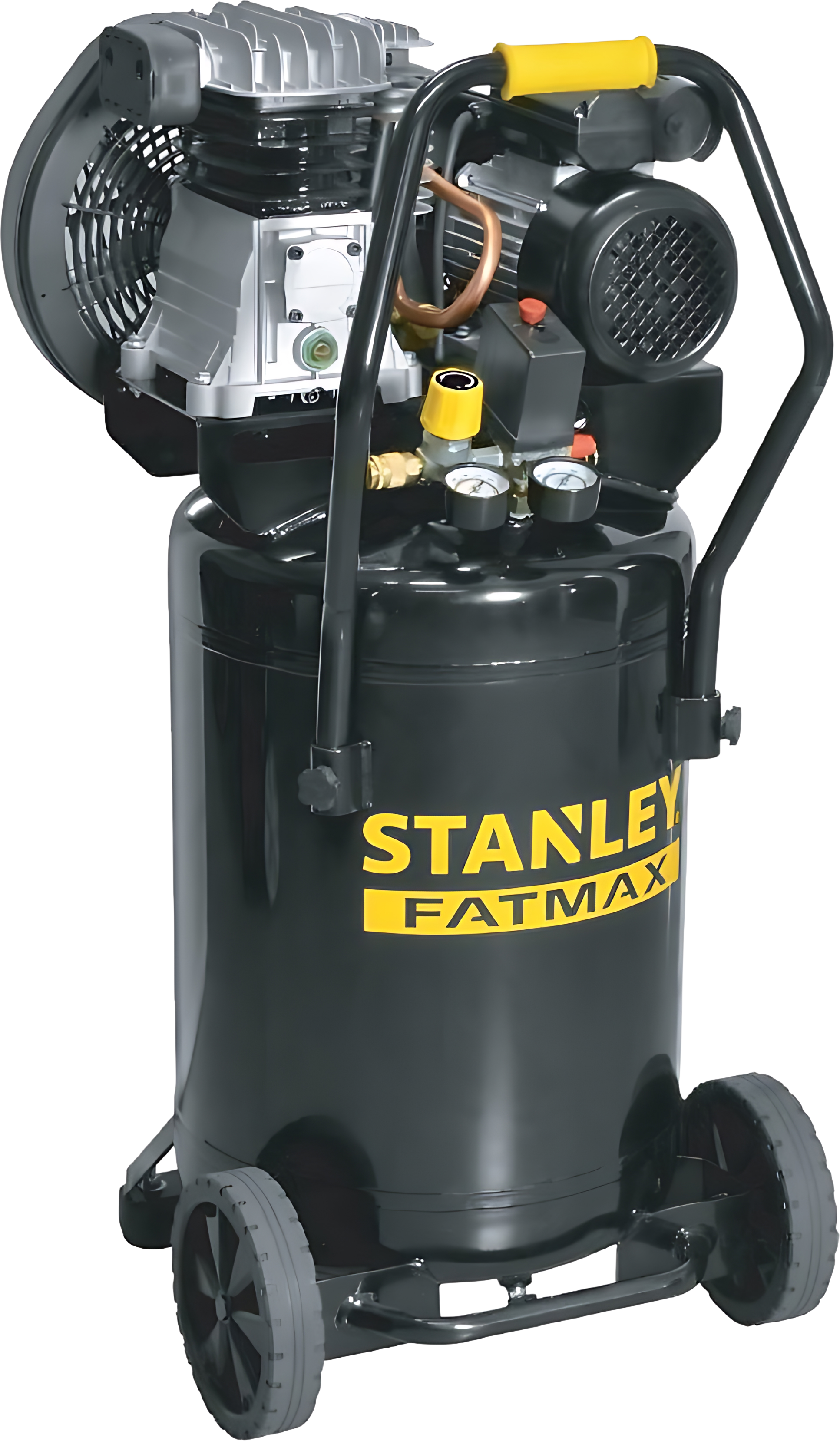 STANLEY Compresseur Siltek Vertical Silencieux 1,3 HP Avec Accessoires - 50 Litres