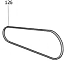 Courroie De Rechange PJ307 (lot De 2) - Pour Compresseurs D'air Bo-stitch Et Hu-sky Modèle AB-9075047