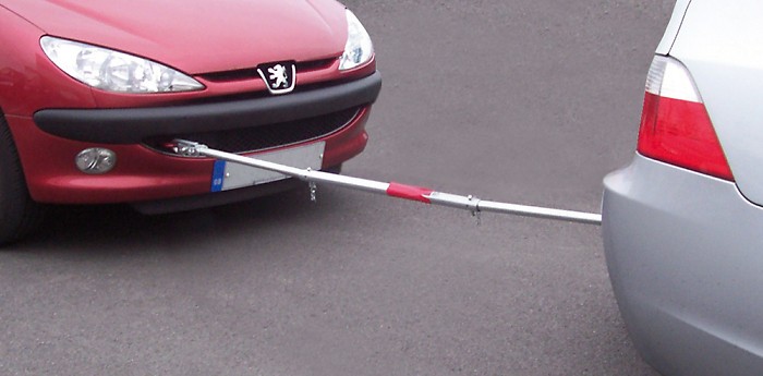 Barre De Remorquage Silverline 1800 Kg - 1,8m - Démontable - Sac Inclus