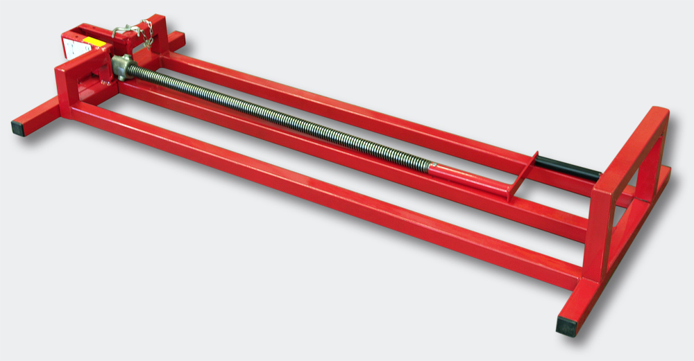 Lève-Tondeuse Pro.Tec - Capacité 400kg - Inclinaison 45° - Acier Rouge - Pour Tondeuses, Tracteurs, Quads