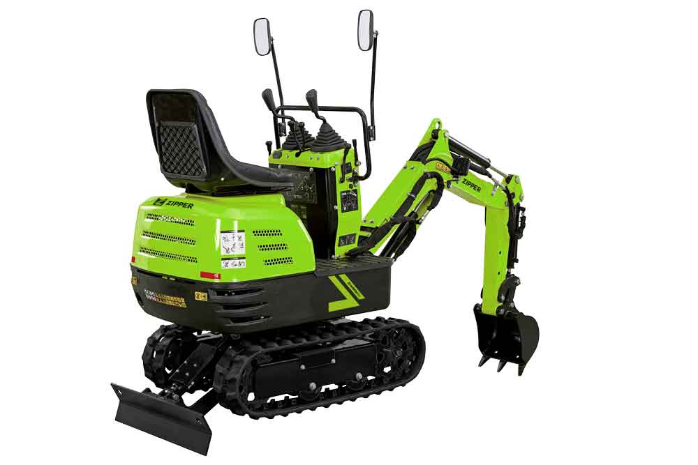 Mini pelle Zipper ZI-MBGS600 306cc démarrage électrique meilleur prix
