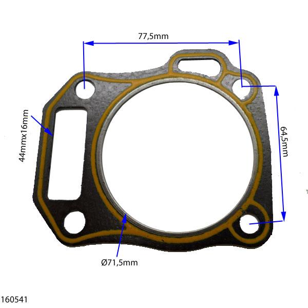 Joint De Culasse En Acier Inoxydable Pour Moteur 192F – Lot De 5 Pièces, Diamètre Intérieur 93 Mm – Remplacement Durable Pour Pompes à Eau Et Générateurs Essence - 6