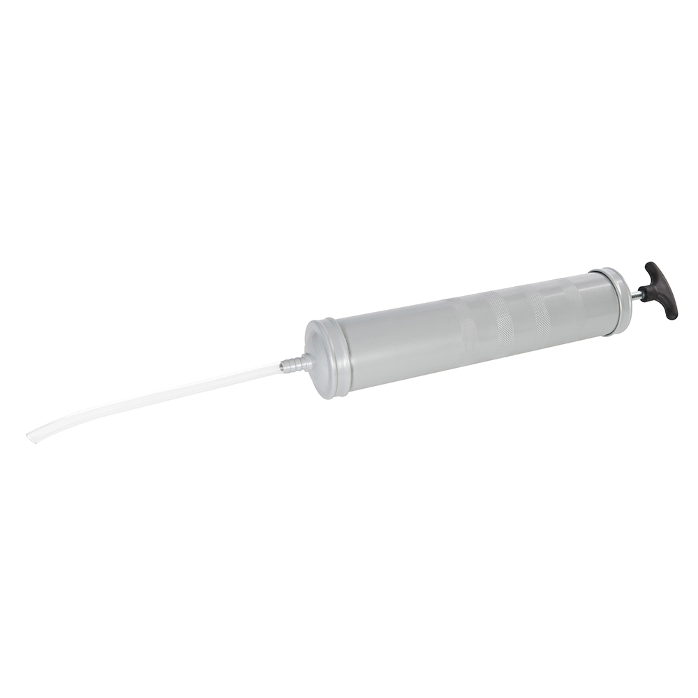 Silverline 380451 Pompe-Seringue à Huile 500 Cm³ - Outil Multifonction Pour Vidange Et Lubrification Automobile