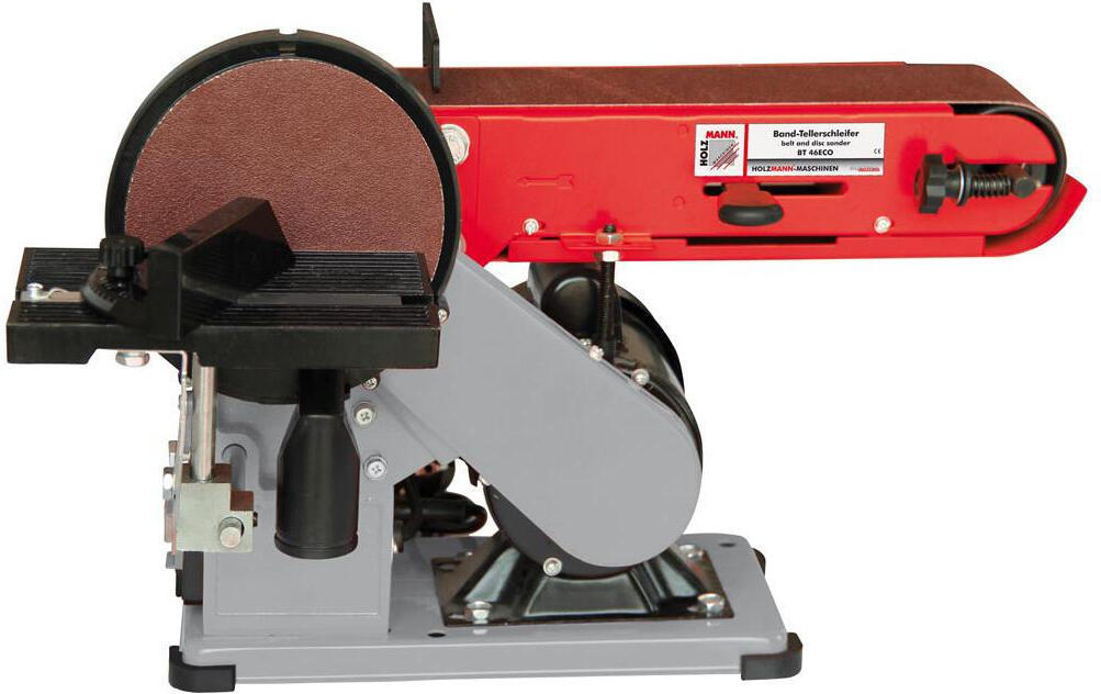 Ponceuse à Bande Et à Disque 350W Yofuly - Stationnaire, 7 Vitesses, Table Réglable, Avec 10 Bandes Abrasives