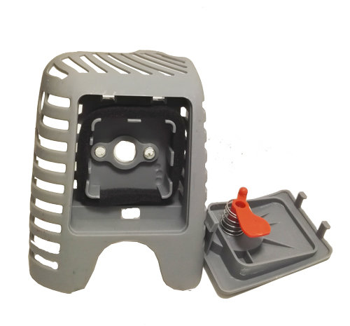 Kit Boîtier + Filtre à Air Pour Tondeuse à Gazon - Compatible Gude, AL-KO, Einhell, Hyundai, Motec Prescott, Etc. - 9