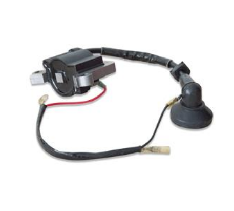 Bobine D'allumage Pour Tronçonneuse 2 Temps - Distance Entre Trous 52mm - Alliage Et Plastique Robuste - Remplacement Facile - 5