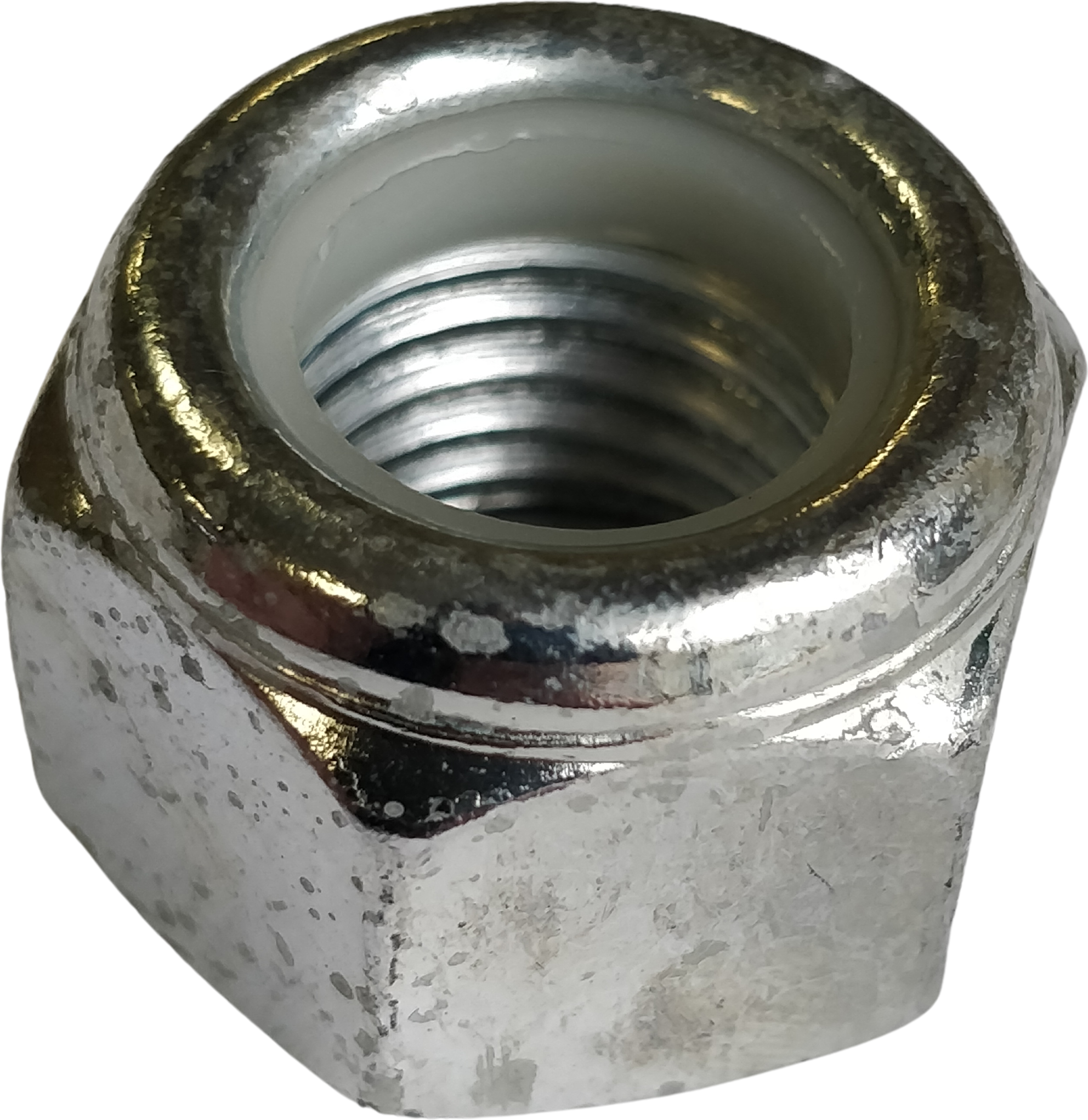Écrou Fin M16 X 1.5 - Épaisseur 2.8 Mm - Plaqué Nickel - Neuf - Pour Bricolage/Mécanique