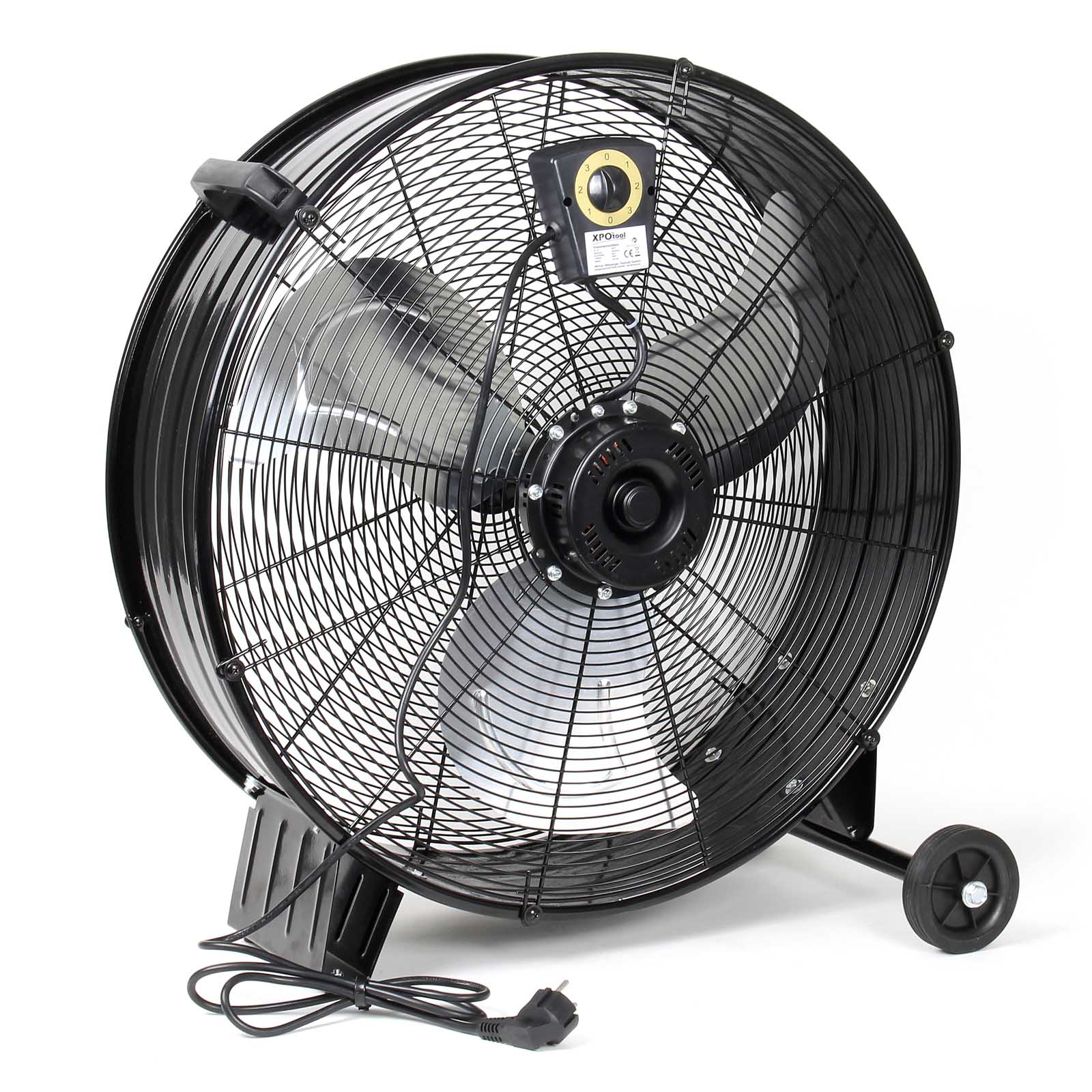 Ventilateur à Tambour Sur Pied 60cm 180W - Marque WilTec - Neuf Sous Emballage - Brasseur D'air Puissant