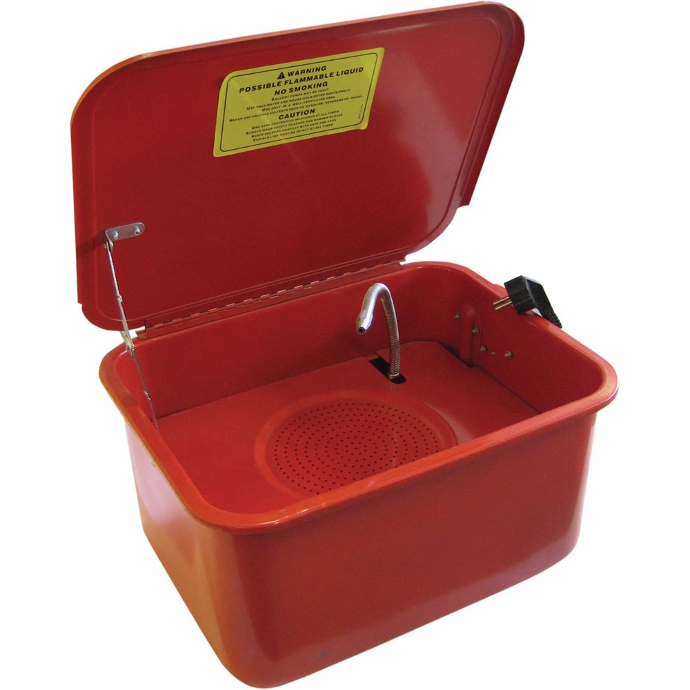 Fontaine De Nettoyage Atelier Électrique 13 Litres - Pompe 220V 6L/min - Bec Flexible