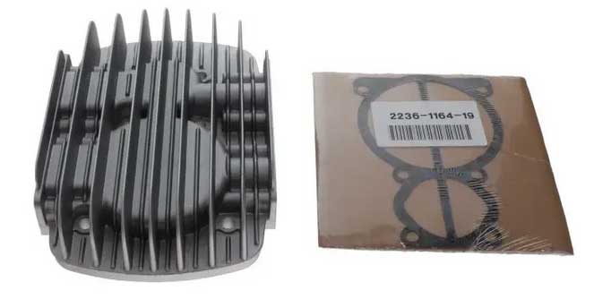 Culasse Double Pour Compresseur D'Air – Fonte D'Aluminium Pneumatique, Filetage G1/2 & G3/8, Haute Finition