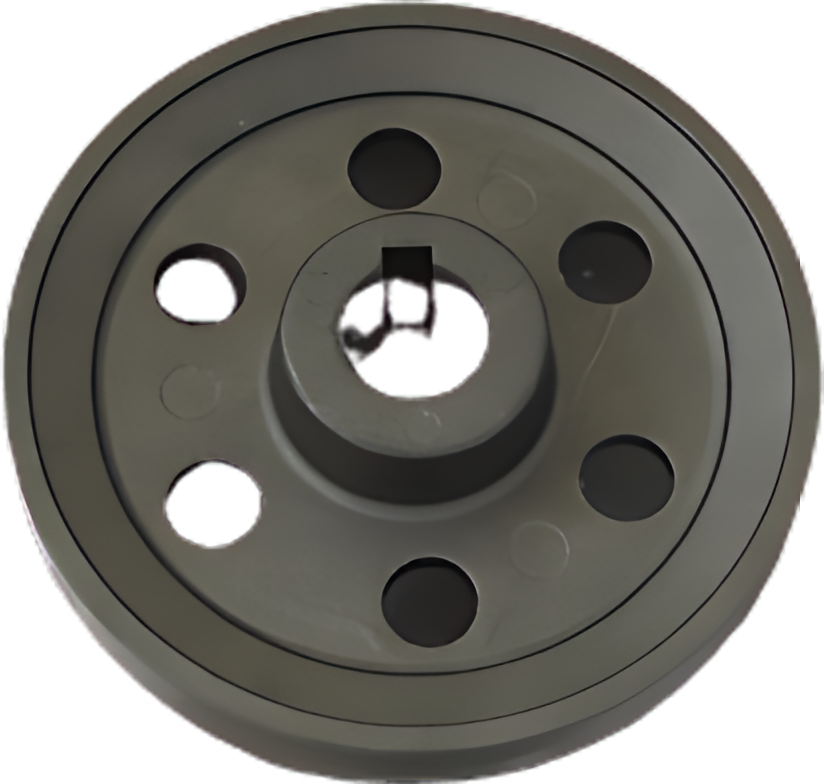 Poulie Moteur En Aluminium Type A - Diamètre 100mm, Alésage 19mm Ou 24mm | Pour Compresseur D'Air, Pompe, Transmission Par Courroie