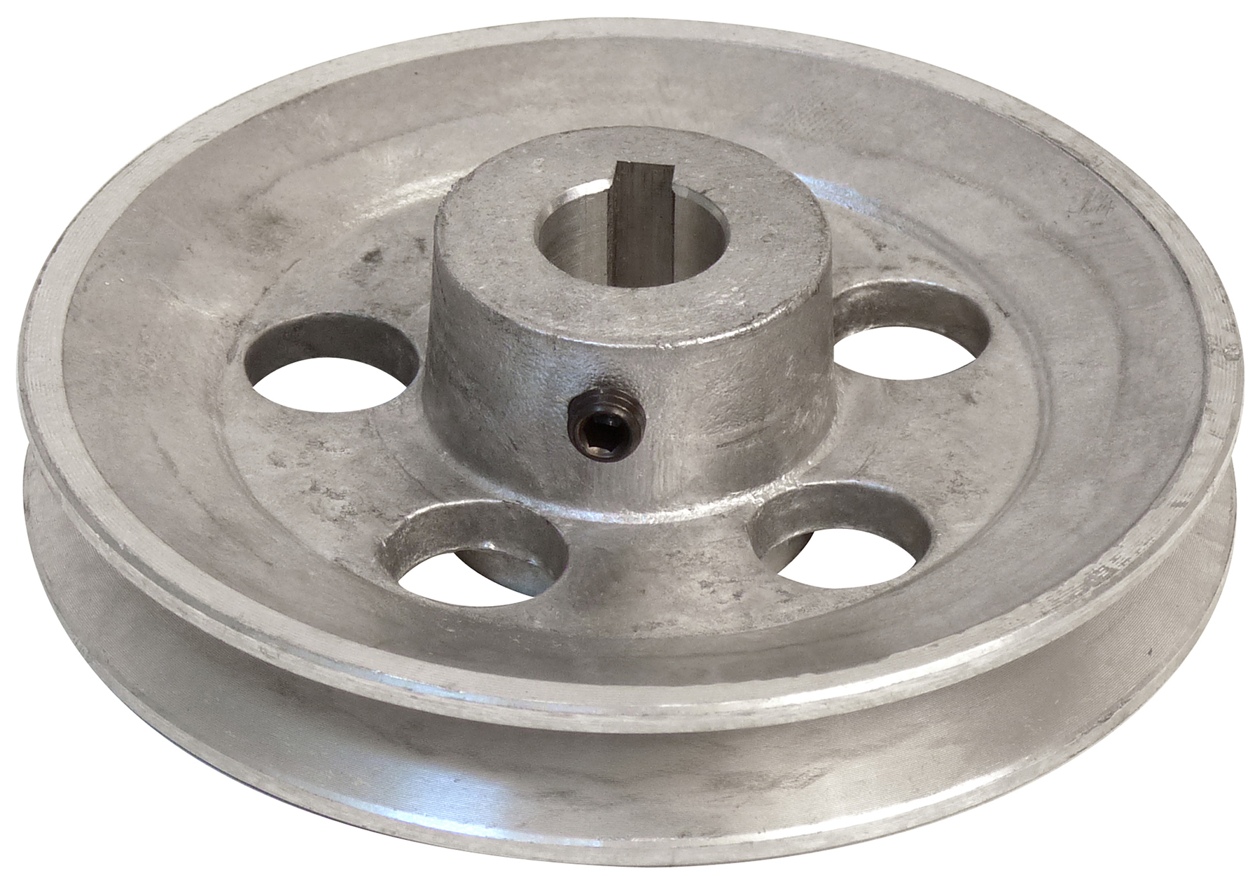 Poulie De Moteur En Aluminium Type A - Diamètre 100mm, Alésage 19mm Ou 24mm, Largeur Courroie 13mm Pour Compresseur D'Air