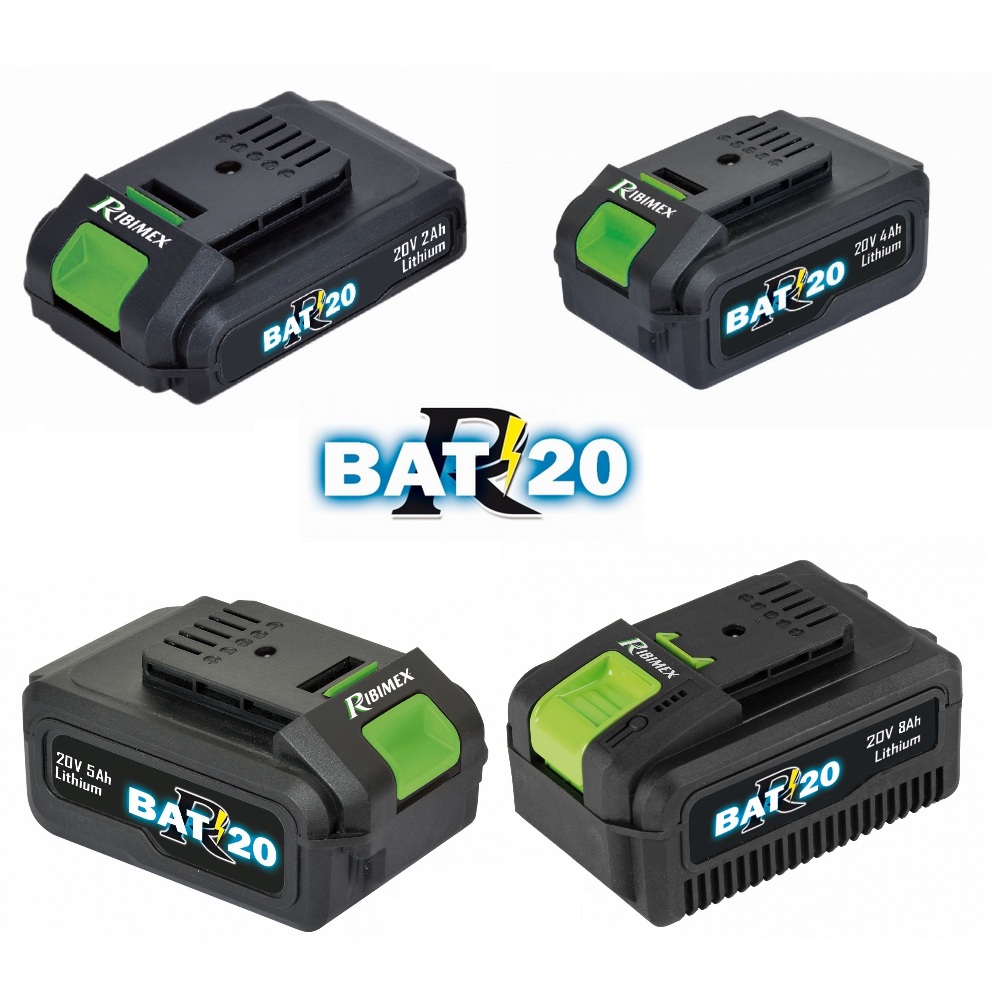 Cargador Ribimex PRBAT20/CHPLUG – Carga Rápido Para Baterías RBAT20, Ideal Para Herramientas
