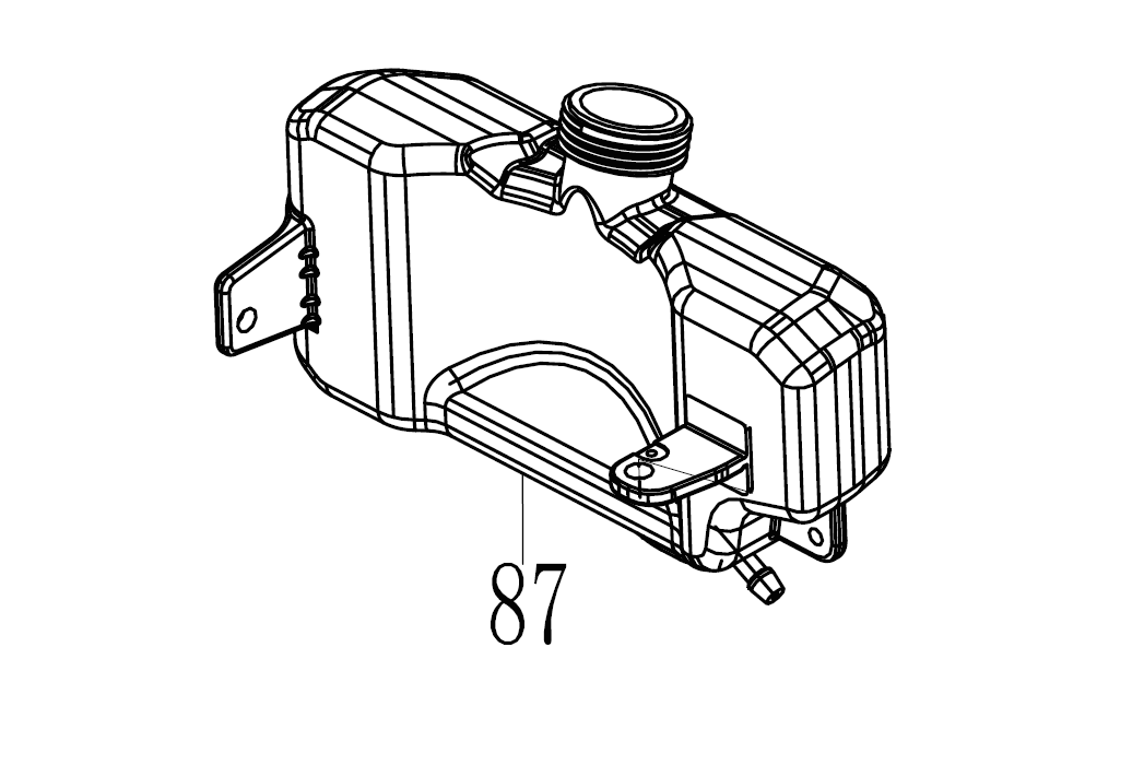Lot De 2 œillets De Réservoir Pour Tondeuses Stihl - Noir - Remplace La Référence 00009890516 - Compatible FS80, FS85, KM85, Etc. - 6