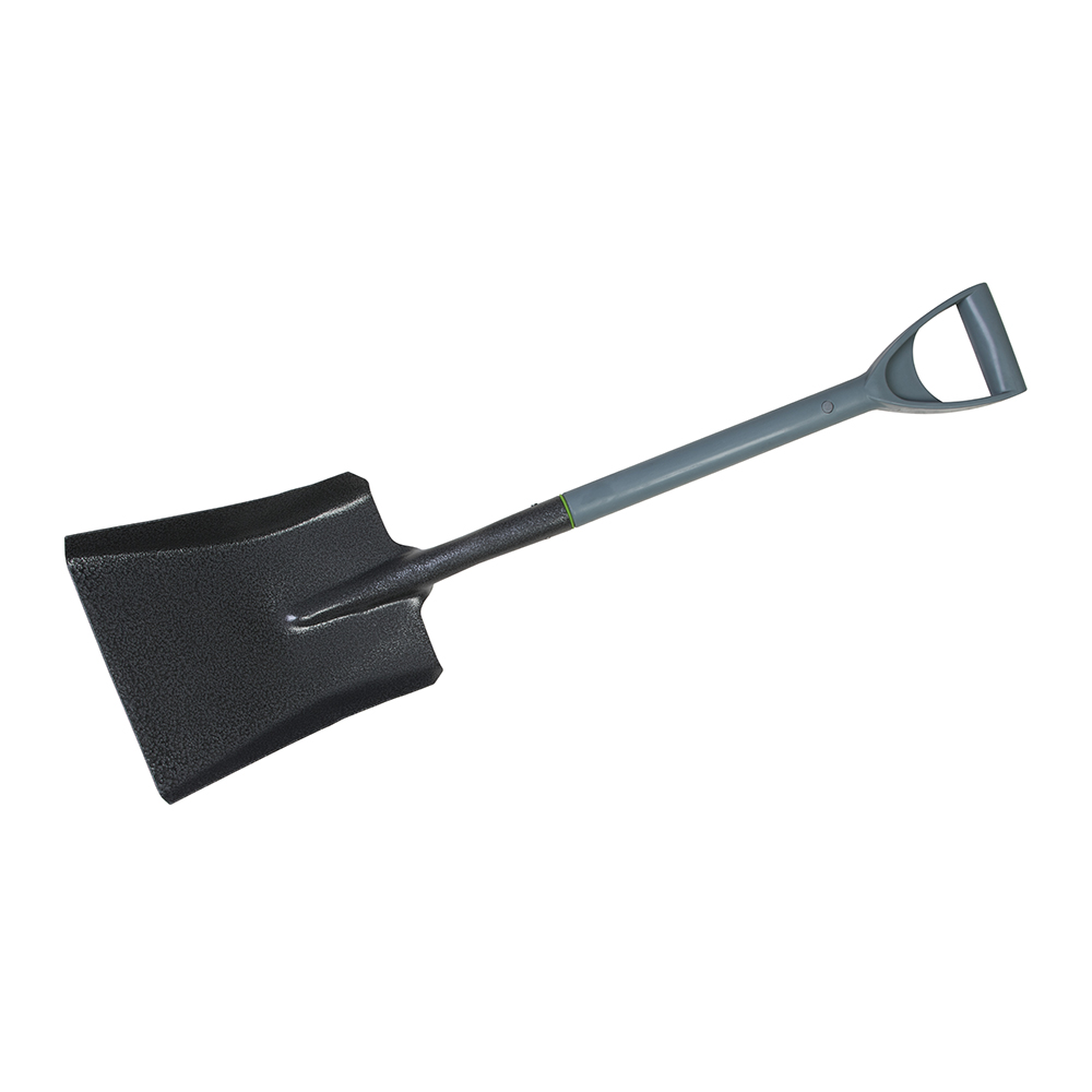 Mini Pelle Carrée Silverline 700 Mm – Tête Acier 200×160 Mm – Idéale Espaces Étroits, Trous Profonds & Fossés