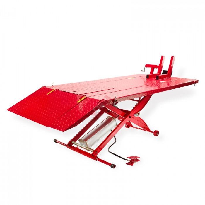 Support élévateur Réglable Pour Moto - Table De Levage Rouge - Neuf
