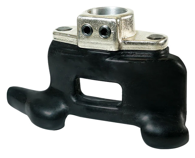 Aliaga - Changeur De Pneu Tête De Canard Avec 3 Paires De Protections De Jante - Diamètre 30 Mm, Métal, Couleur Argenté/orange